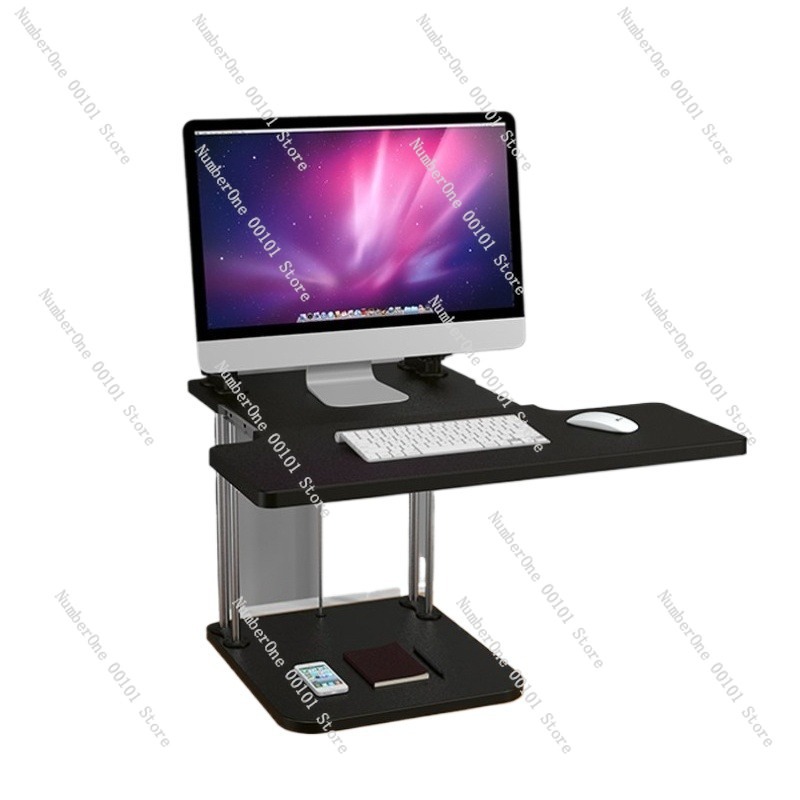 Desk Setup For Laptop And Monitor - Conversor de mesa de pé ajustável