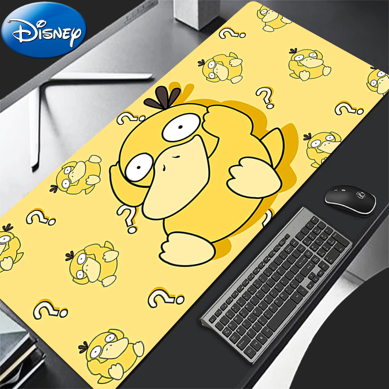 Desk Setup Mat - Mouse Pad Gamer P-Pokemon Psyduck 90x40cm