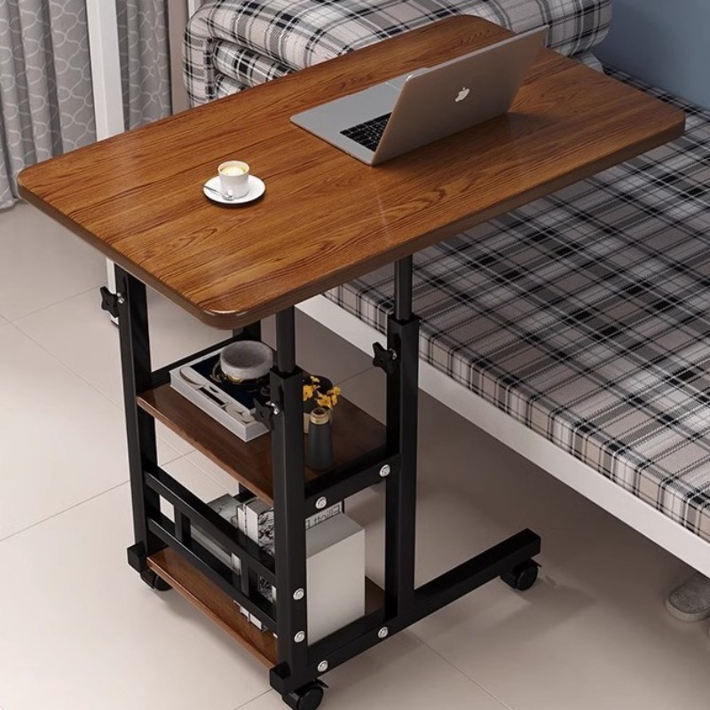 Desk Setup Minimalist - Mesa de Cabeceira Móvel para Quarto,