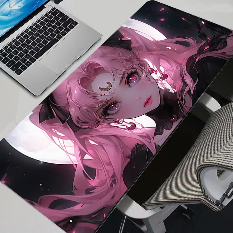 Desk Setup Mat - Mouse pads s-sailor moon anime mouse