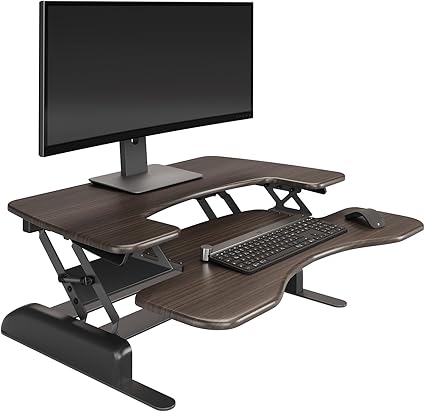 Desk Setup Dual Monitor - Desk Pro Plus 36, conversor permanente