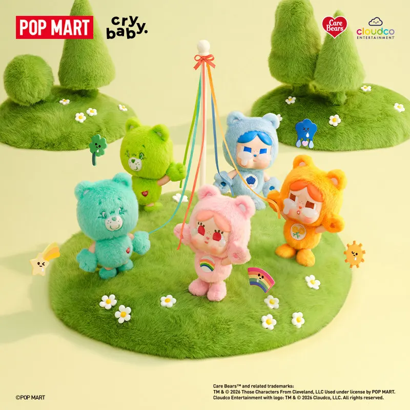 POP MART CRYBABY Care Bears Se - Desk Setup Kawaii avaliação e preço
