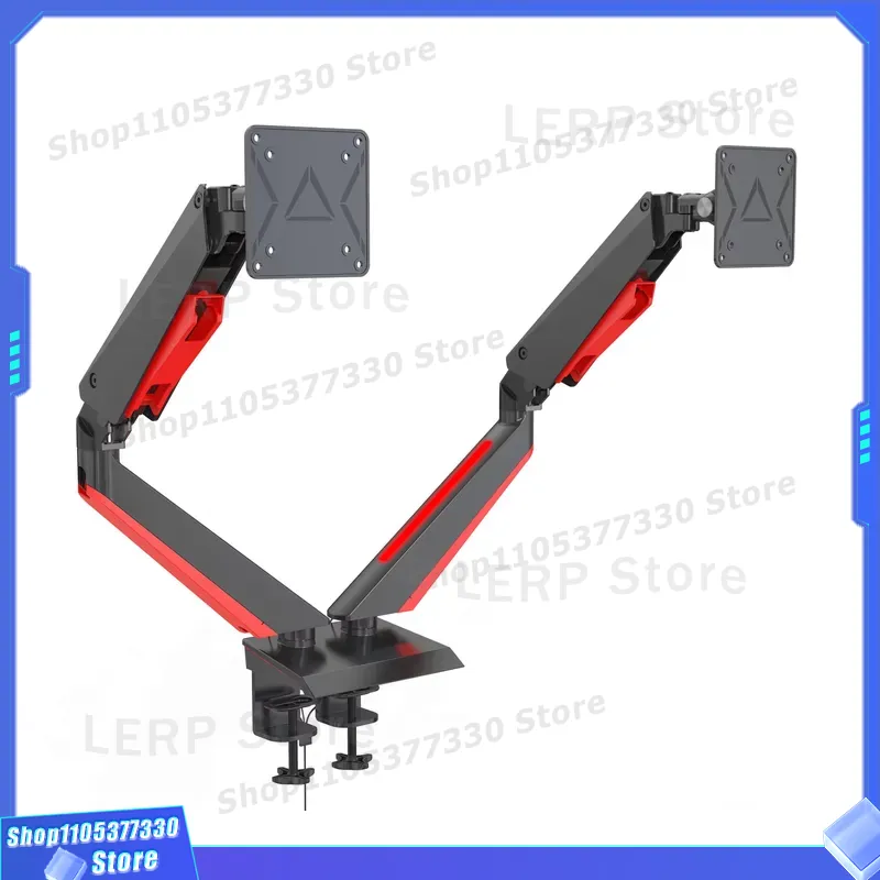 Suporte de Mesa para Dois Moni - Desk Setup Dual Monitor avaliação e preço