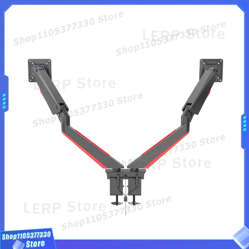 Suporte de Mesa para Dois Moni - Desk Setup Dual Monitor avaliação e preço