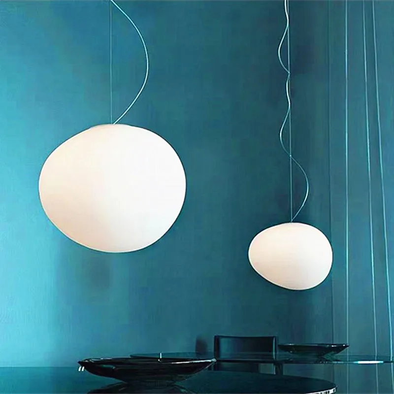 Lustre único branco em forma d - Desk Setup Minimalist avaliação e preço