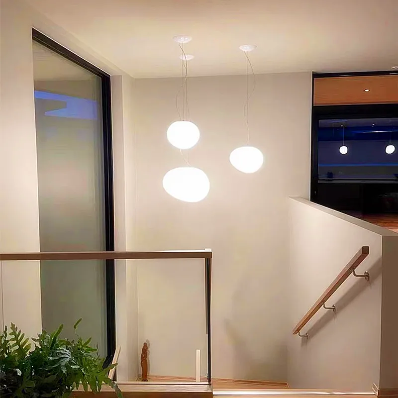 Lustre único branco em forma d - Desk Setup Minimalist avaliação e preço