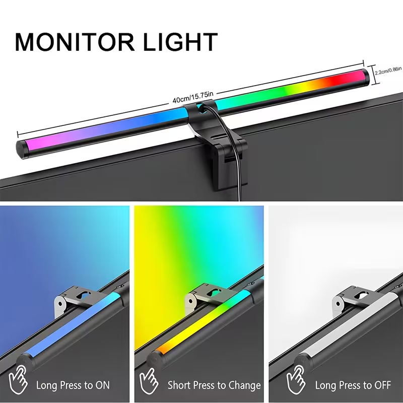 Barra de Luz LED para Monitor, - Desk Setup Modern avaliação e preço