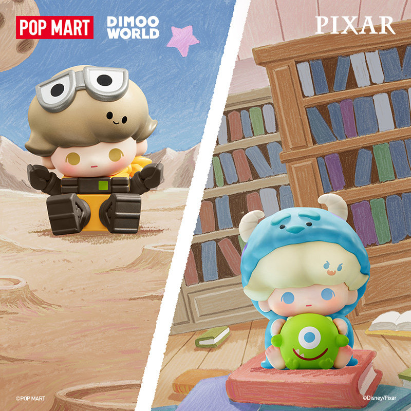 POP MART POP BEAN DIMOO WORLD  - Desk Setup Kawaii avaliação e preço