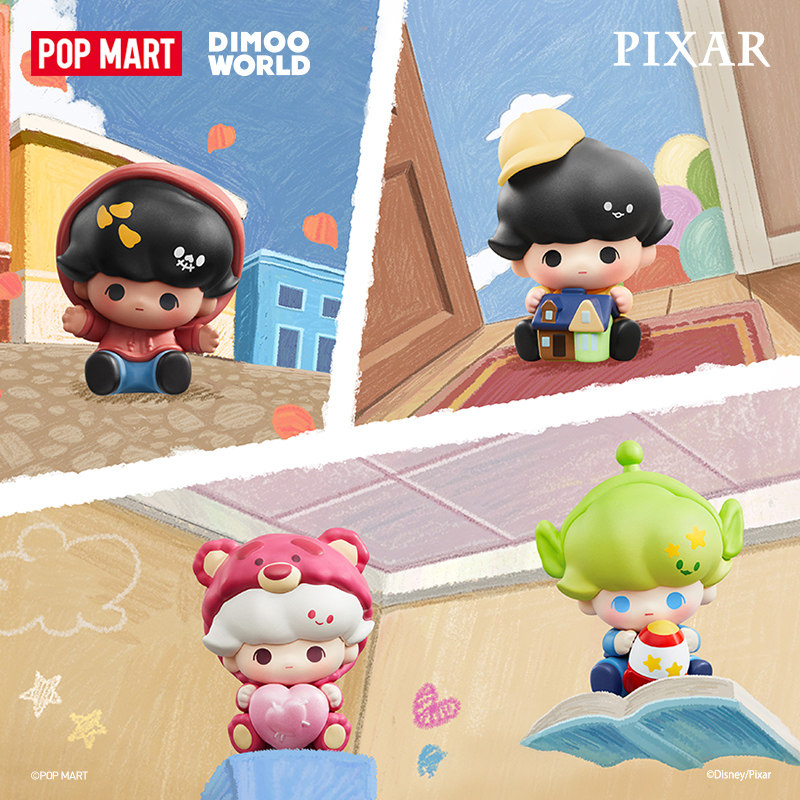 POP MART POP BEAN DIMOO WORLD  - Desk Setup Kawaii avaliação e preço