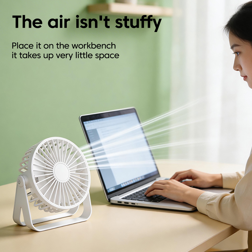 Mini ventilador de mesa com ca - Fan Desk Small Usb avaliação e preço