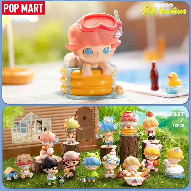 Popmart dimoo pet férias série - Desk Setup Kawaii avaliação e preço