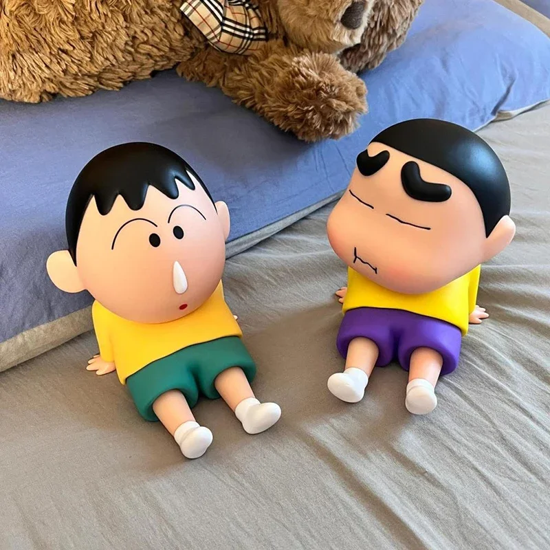 Crayon shin-chan figuras brinq - Desk Setup Kawaii avaliação e preço