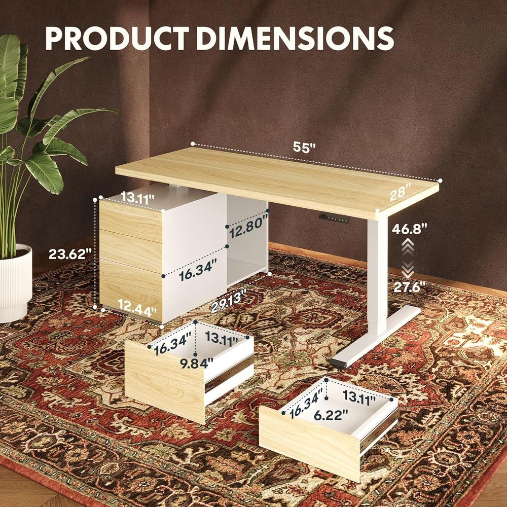 Mesa de Escritório Ergonômica  - Desk Setup Dual Monitor avaliação e preço