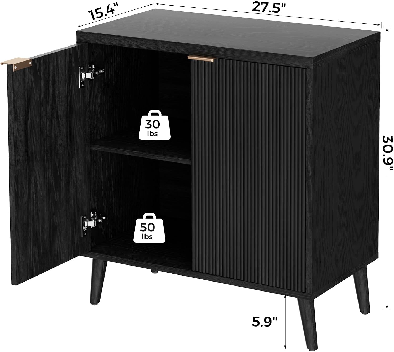 Armário Buffet Canelado com Ar - Desk Setup Modern avaliação e preço