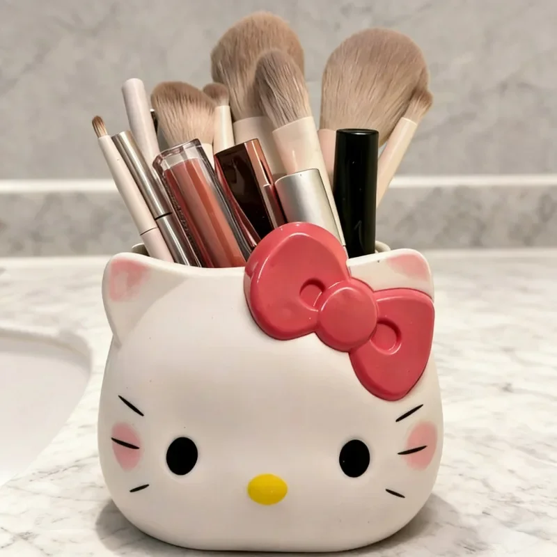 Porta-Canetas Anime Hello Kitt - Desk Setup Organization avaliação e preço