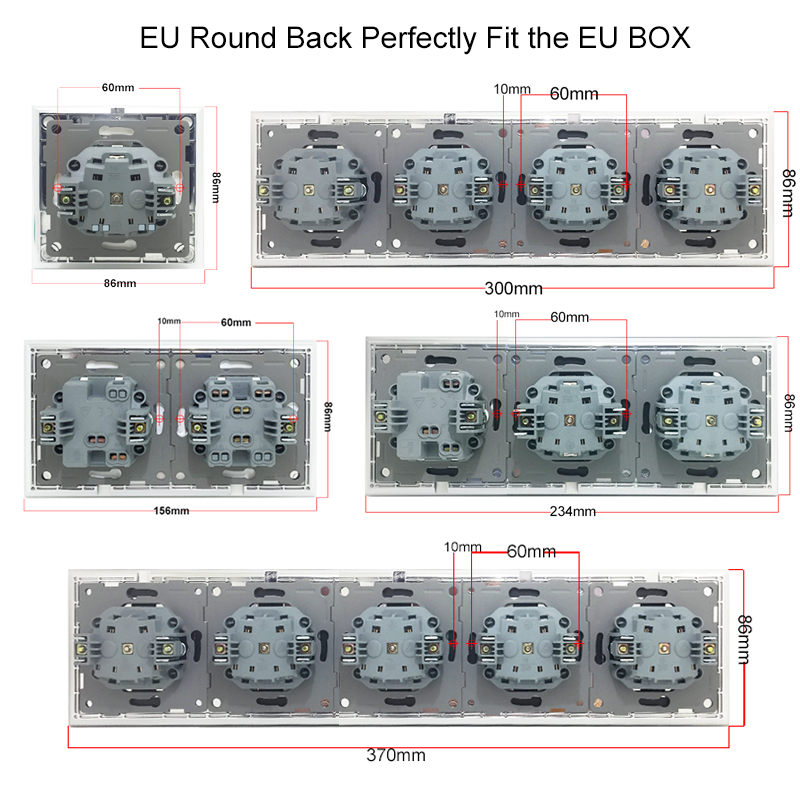 Prata moldura de metal da ue i - Power Strip Flat avaliação e preço