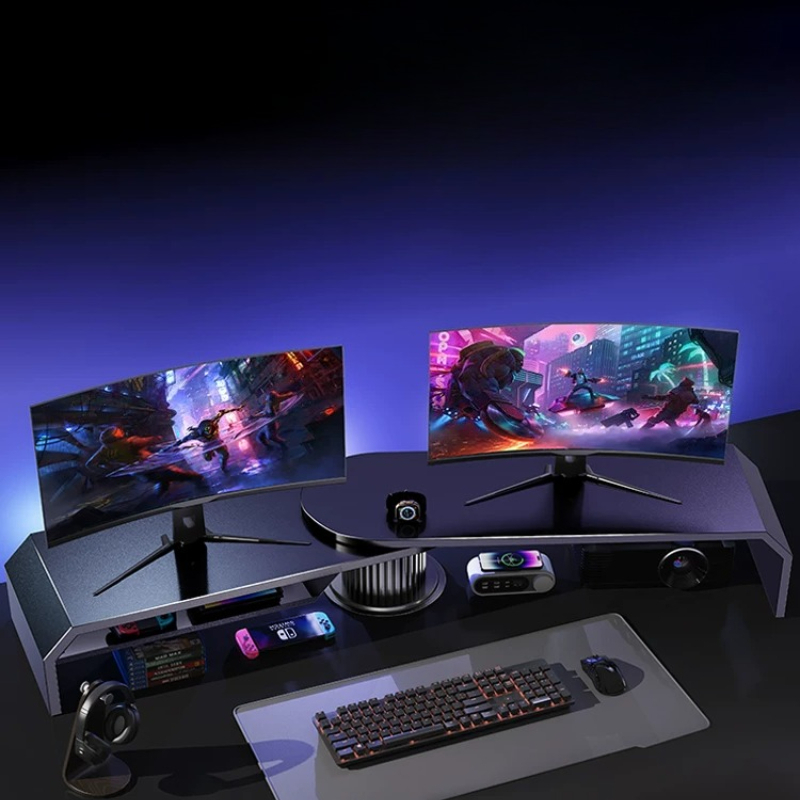 Suporte de Monitor Duplo para  - Desk Setup Dual Monitor avaliação e preço