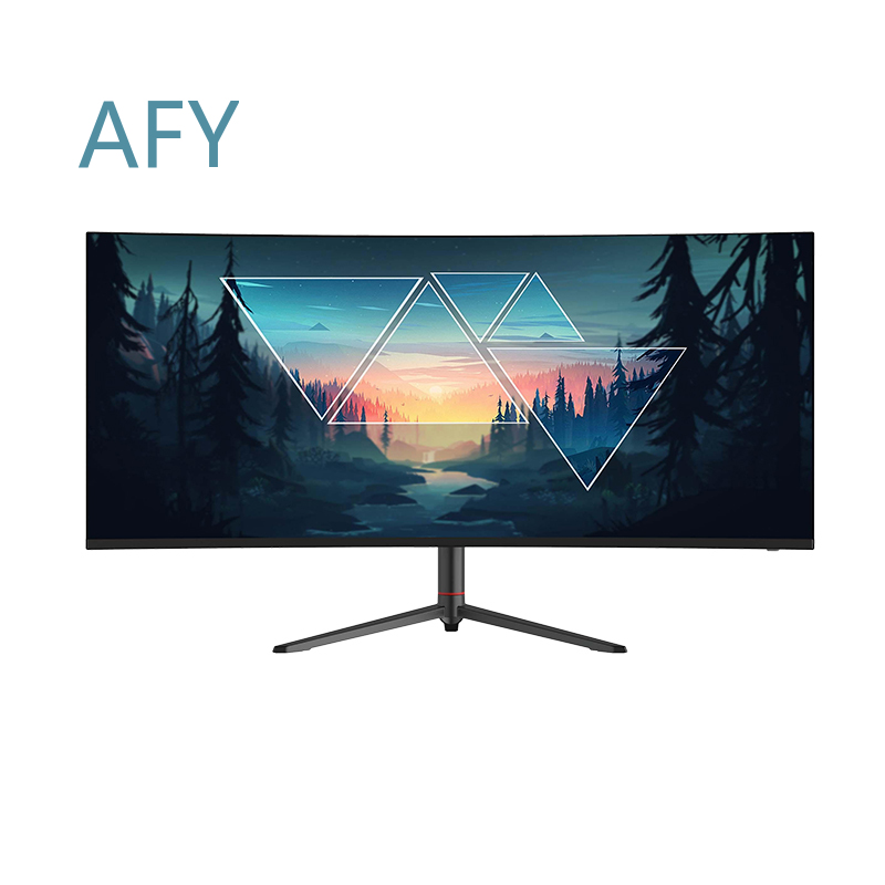 Monitor curvo para jogos Flash - Desk Setup Dual Monitor avaliação e preço