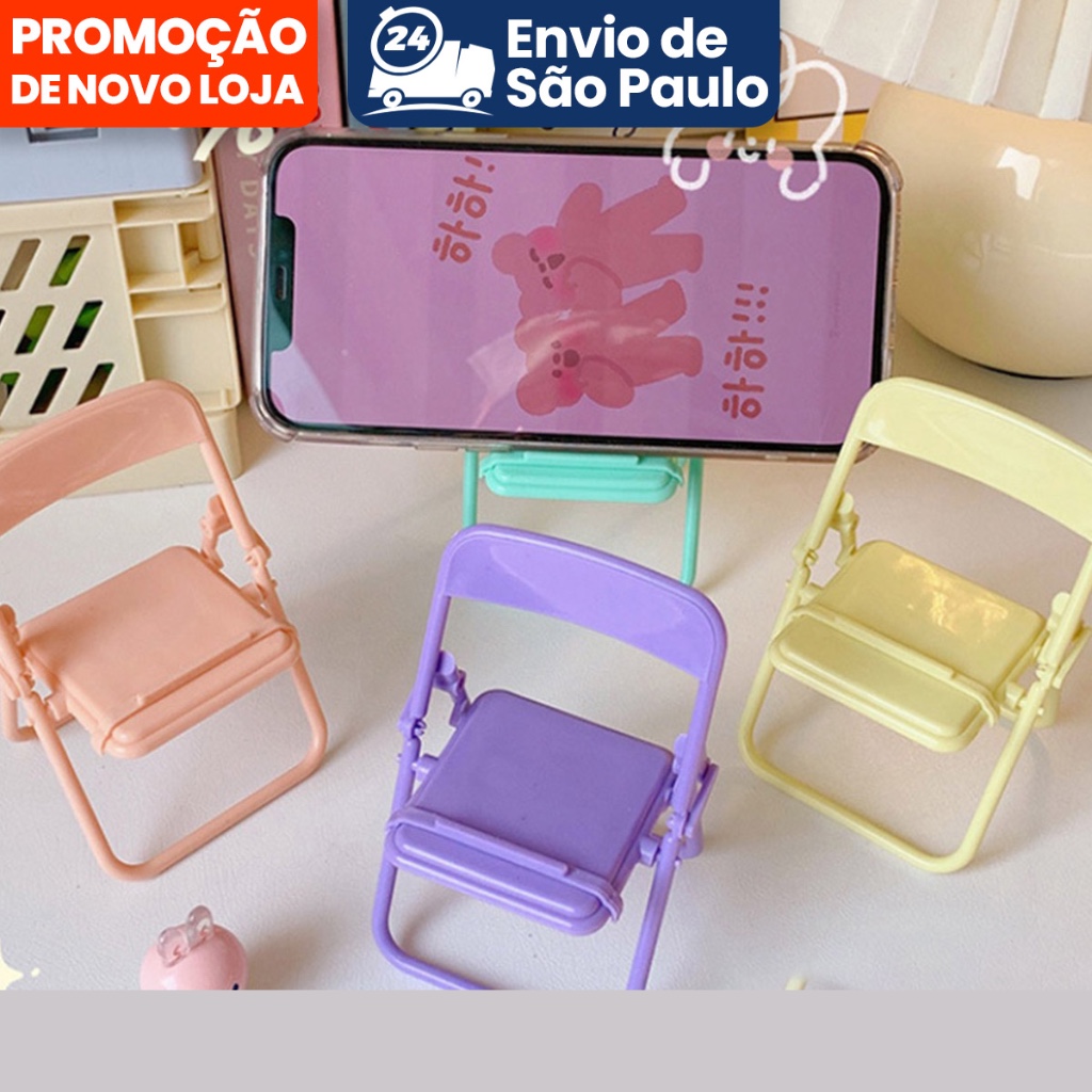 Suporte de Telefone Mini Organ - Desk Setup Organization avaliação e preço