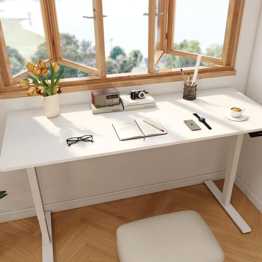 FLEXISPOT Mesa Elétrica Ajustá - Desk Setup Dual Monitor avaliação e preço