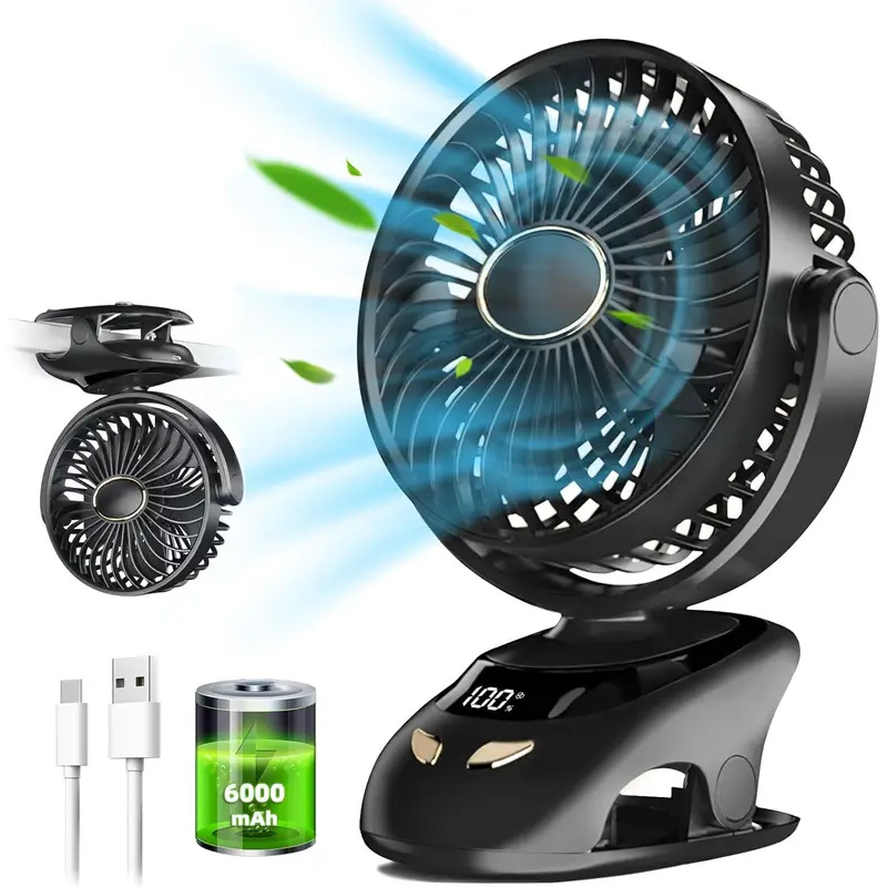 Mini ventilador de mesa com cl - Fan Desk Small Usb avaliação e preço