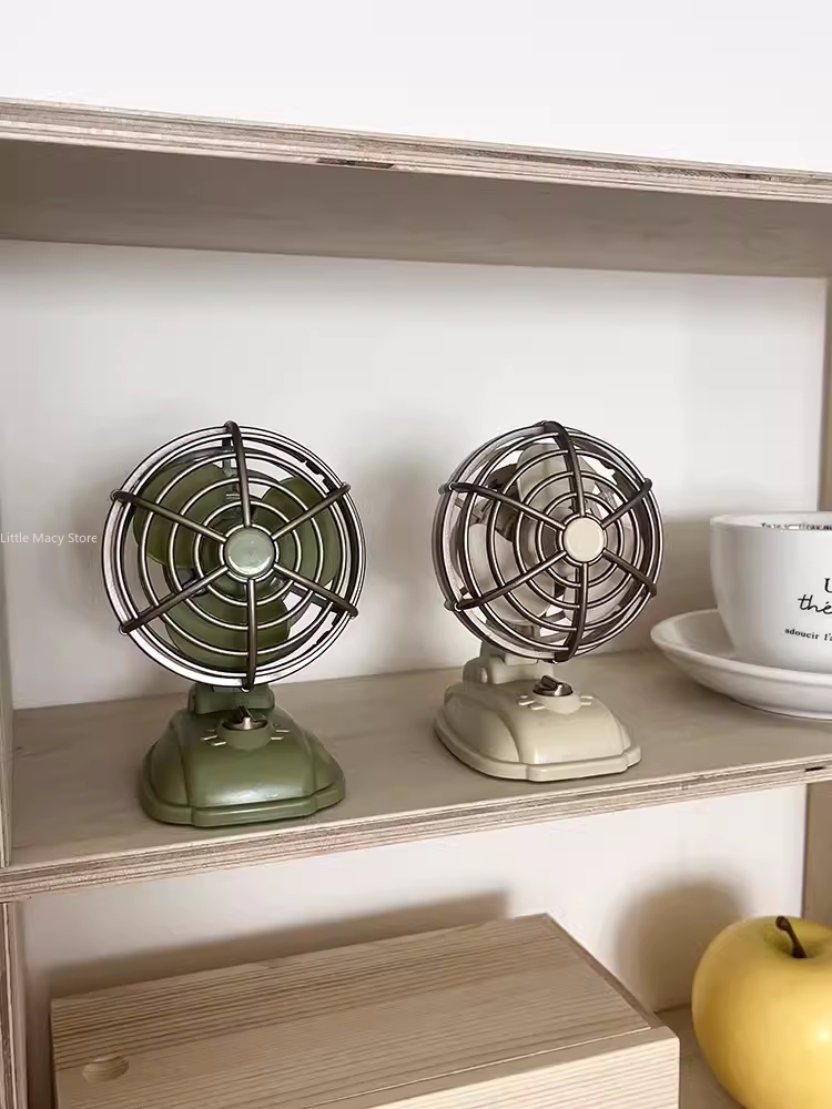 Ventilador Retro Desktop Peque - Fan Desk Small Usb avaliação e preço
