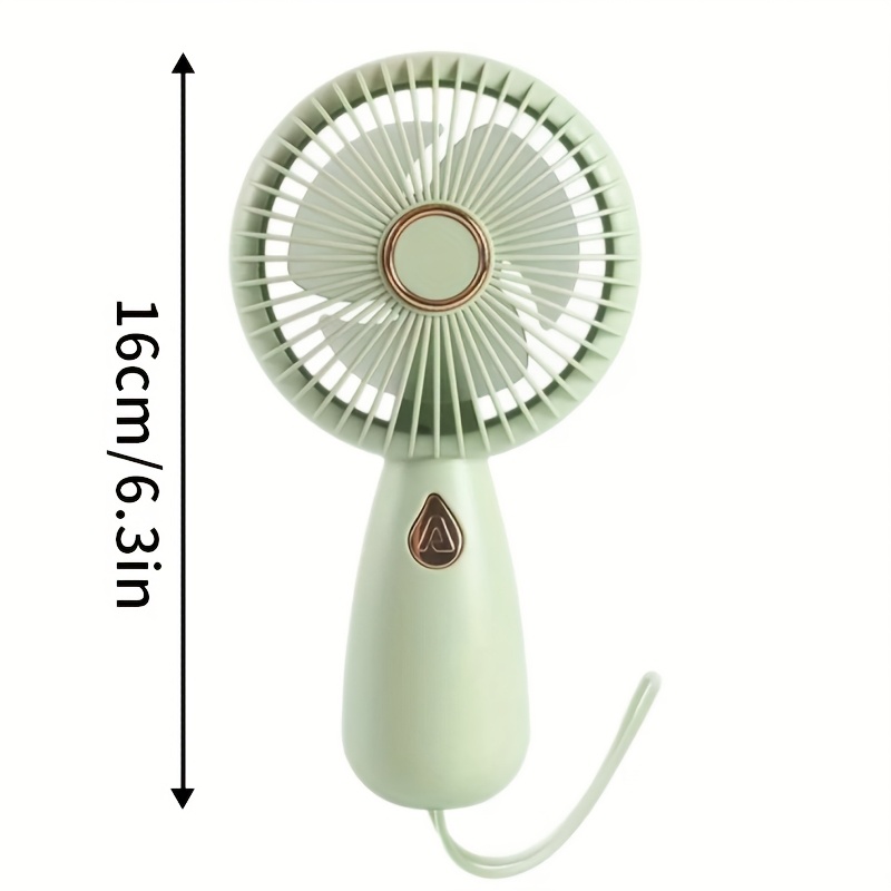 Mão segurando ventilador peque - Fan Desk Small Usb avaliação e preço